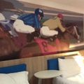 The Racing Theme to our Room in Reading...