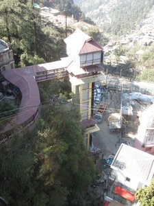 The public lift, Shimla