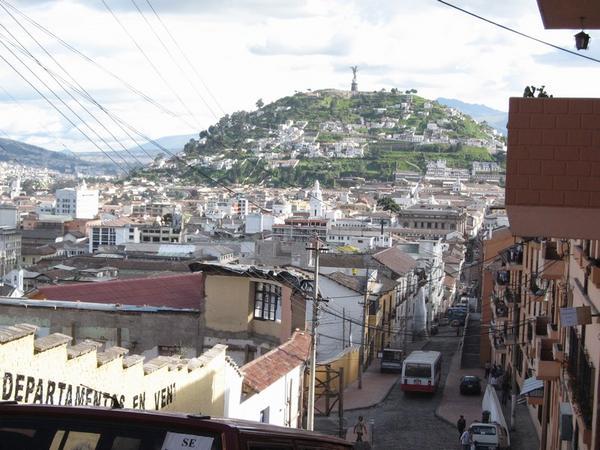 the streets of Quito