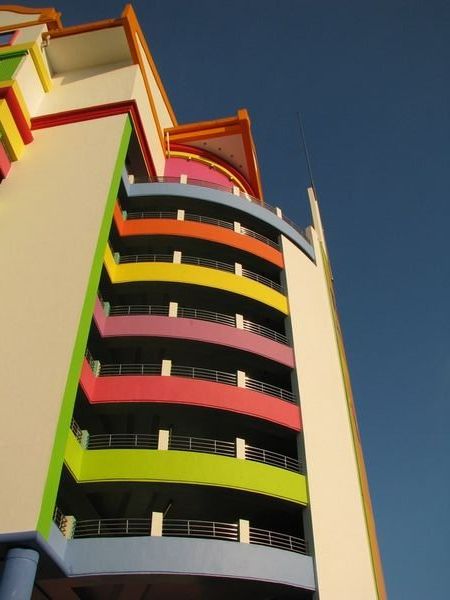 funky building