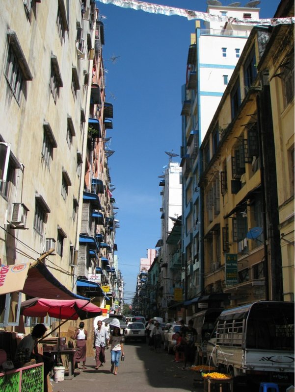 The Backstreets of Yangon