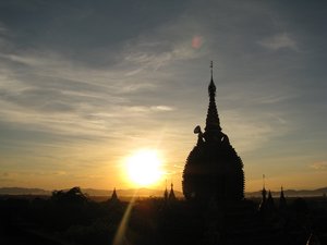 Stupa Silhouette