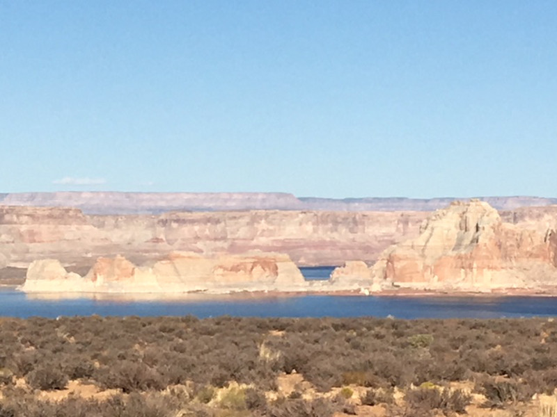 Lake Powell - view from campground