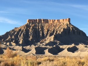 Factory Butte...on our drive 24W to Capitol Reef