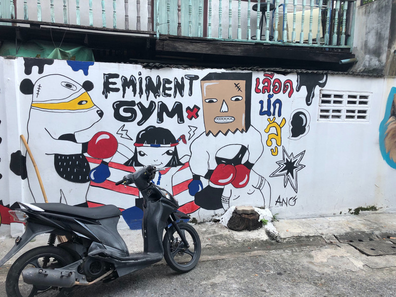 Gym wall art