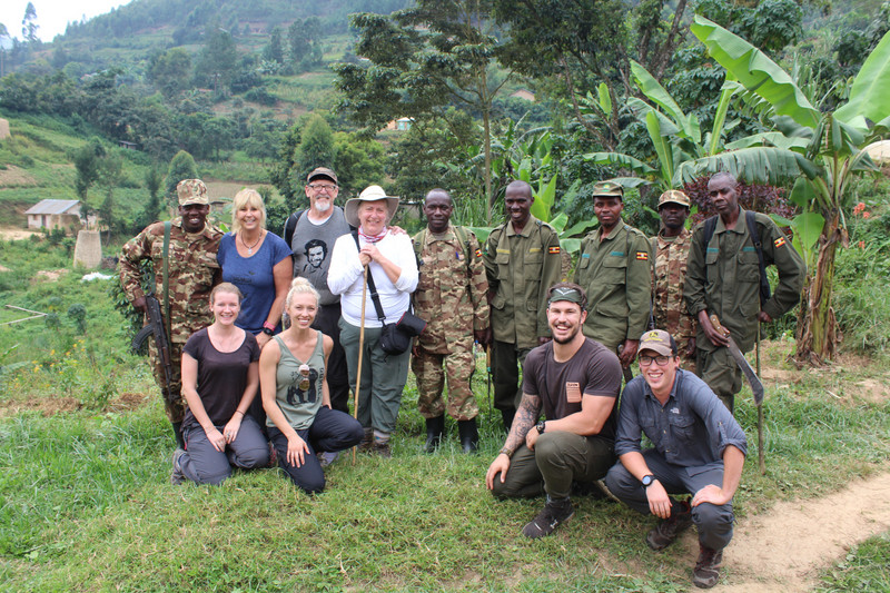Group with Rangers and Guides