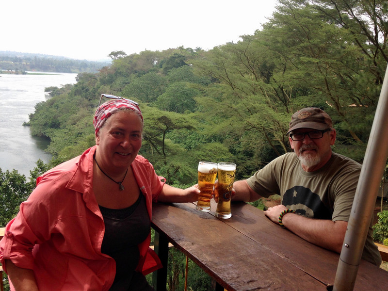 cold beer above the Nile