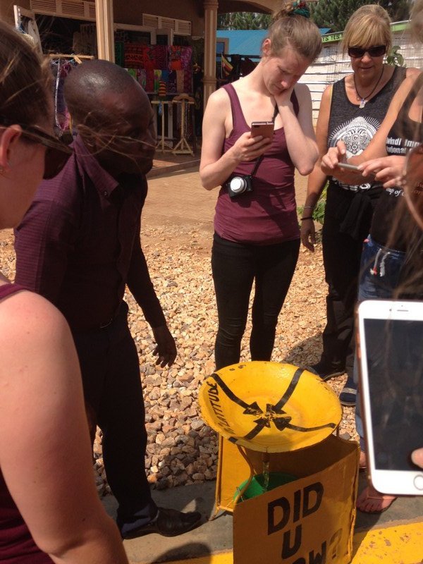 Laura at the equator