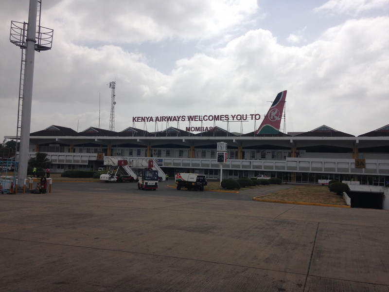 Moi Airport in Mombasa