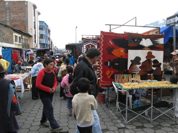 Sunday markets in Otavalo