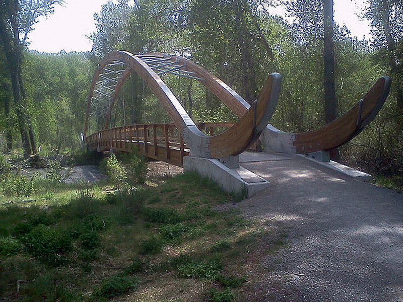 Bow Bridge in Hailey