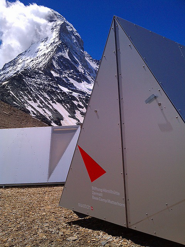 View from new Matterhorn Base Camp
