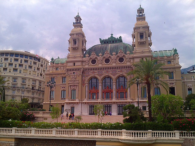 Ocean side view of the Monte Carlo