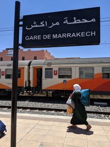 Arriving in Marrakech