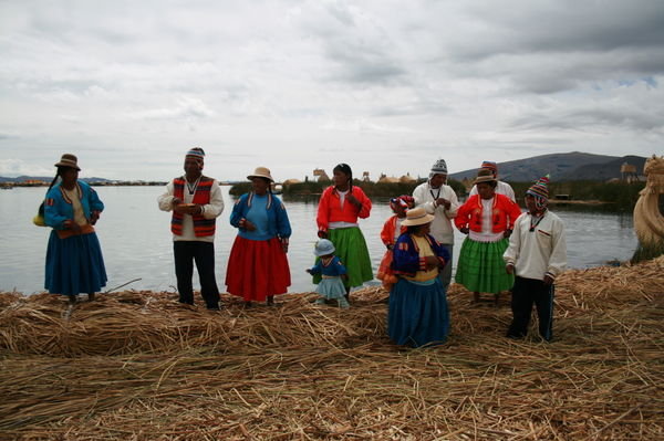 Lake Titicaca and Island Uros