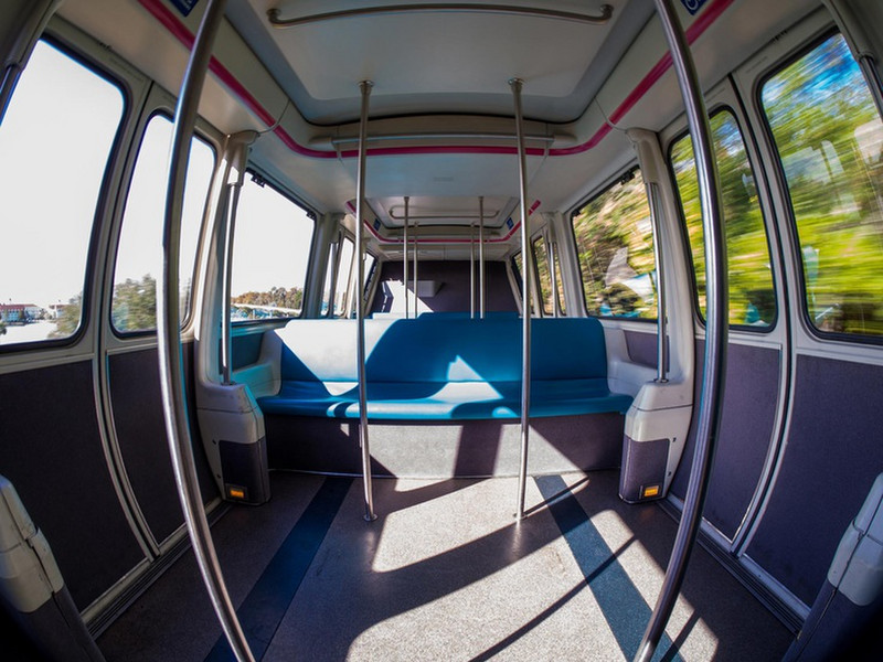 Inside the Monorail