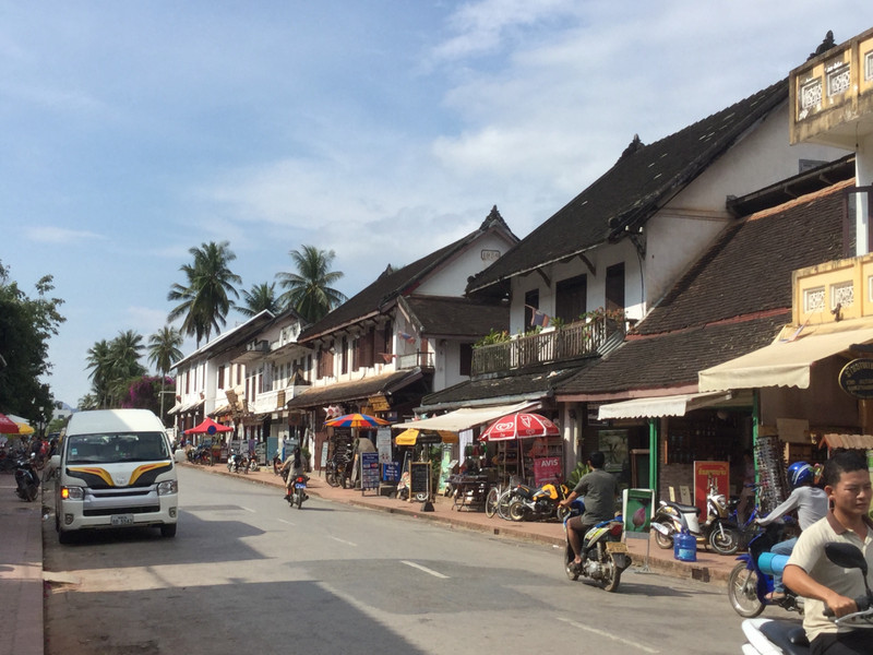 The Main Street of Luang Prabang