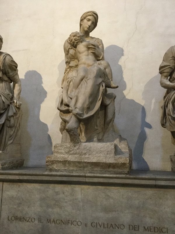 Michelangelo’s Madonna and Child