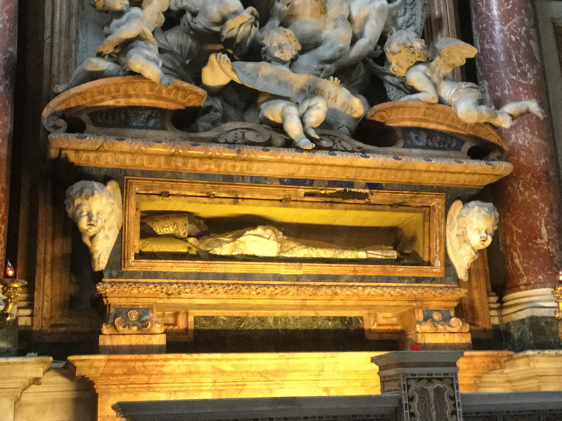 Remains of St Andreas Corsini