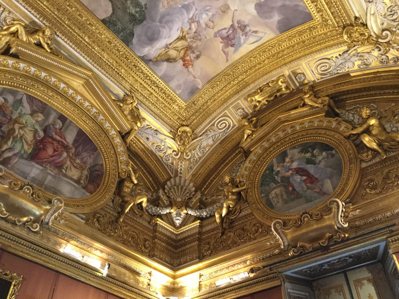 Ornate ceiling