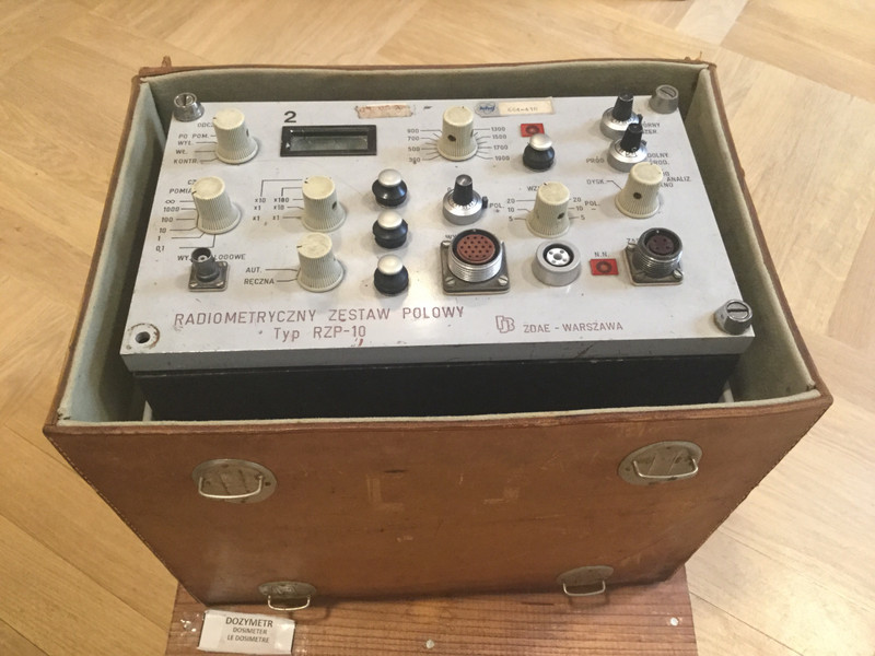 An early Geiger Counter