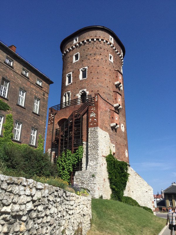 A tower of Wawel Castle
