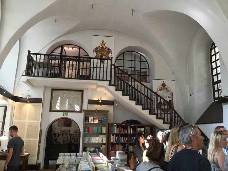 A synagogue which is now a bookshop
