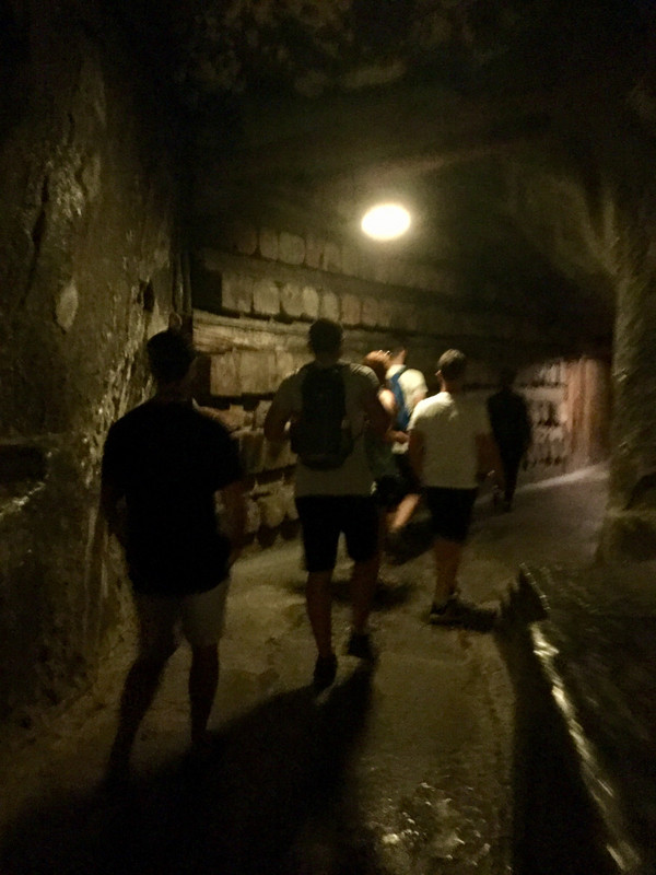 Walking the tunnels