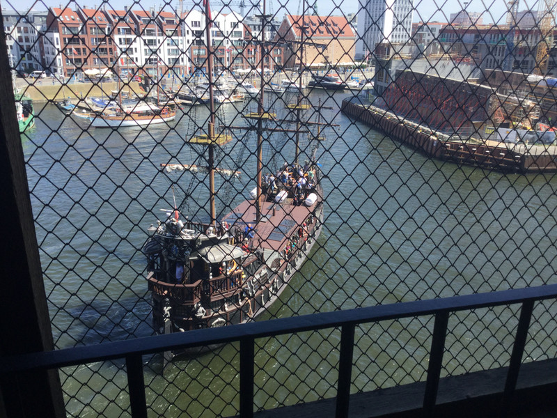 The Pirate Ship from on high