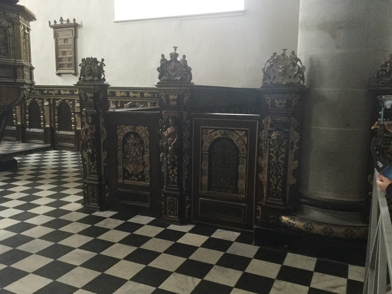 Where the King sat in the Chapel