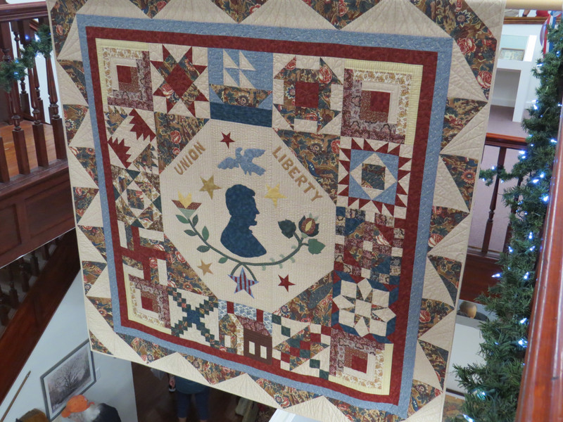 A 1950s quilt in the museum
