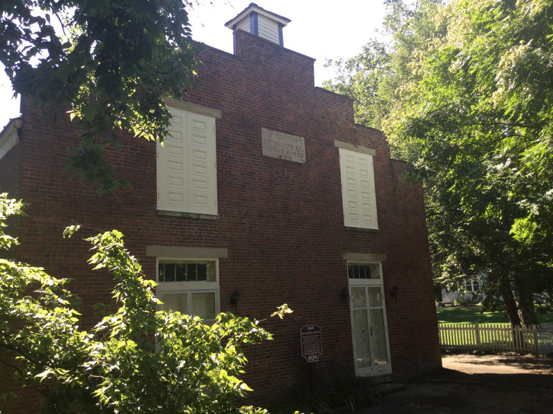 Methodist Episcopal church with a slave gallery 