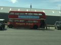 A London bus in Stanley