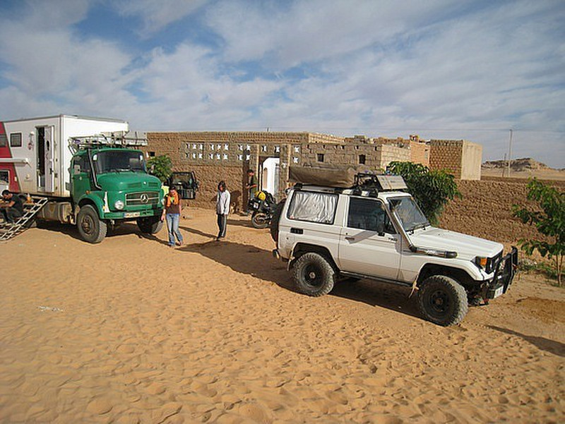 Nubian Villiage Street Camp Sudan