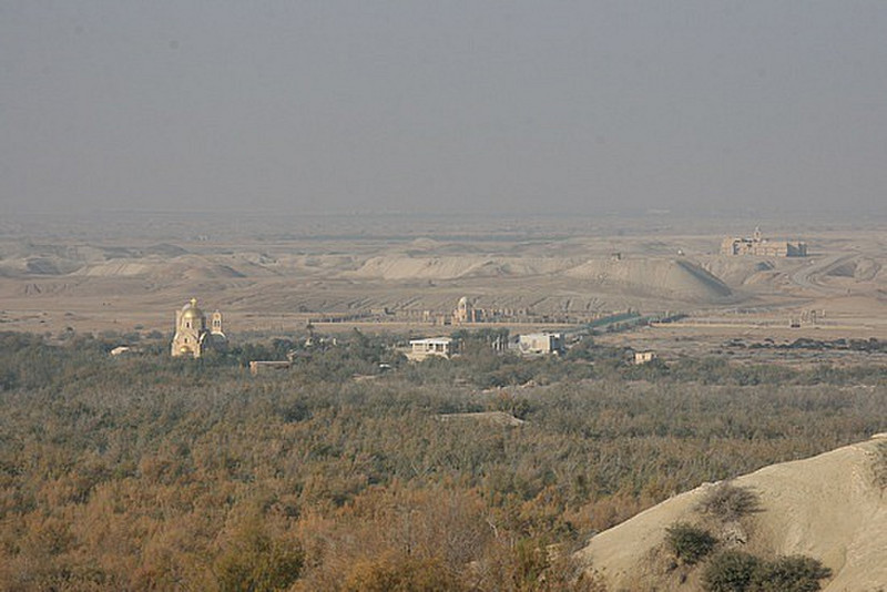View of the West bank