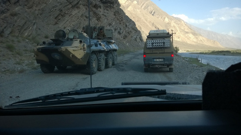 Afghan border is still a bit of a hot spot