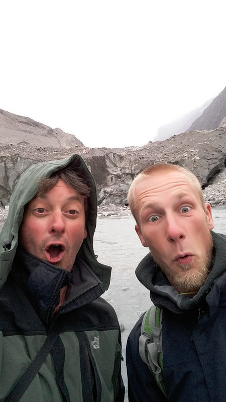Selfie Pasi Glacier