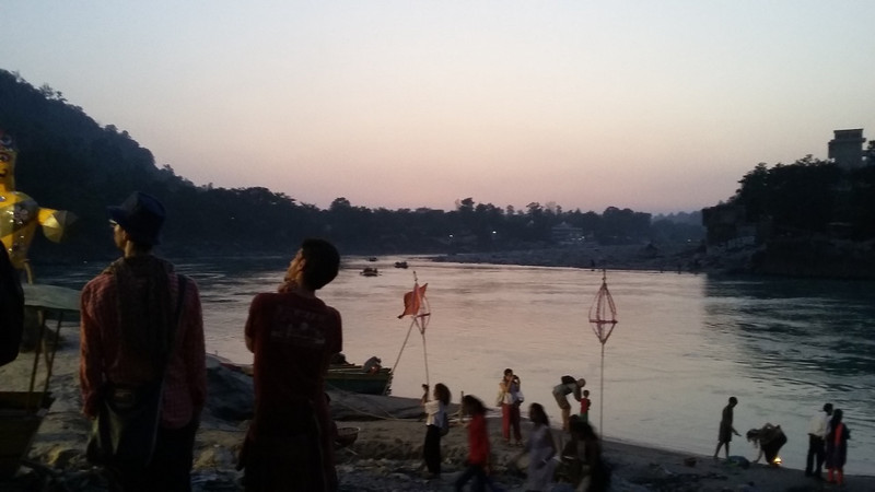 Festival on the banks of the Ganges