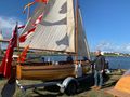 One of the wooden boats we admired at the Wooden Boat Festival