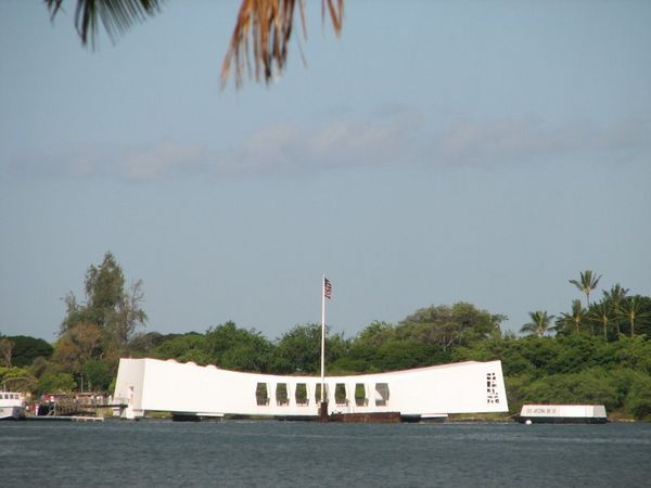 Arizona Memorial at Pearl Harbour
