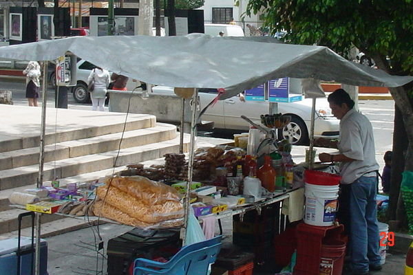 Streetside stall