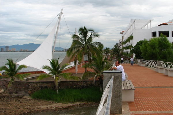 The start of the Malecon
