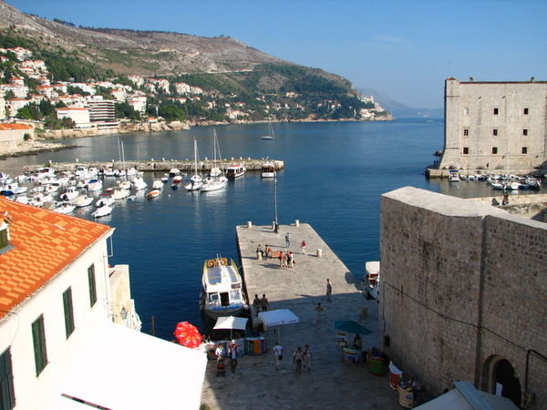 View from the Old City over the harbour