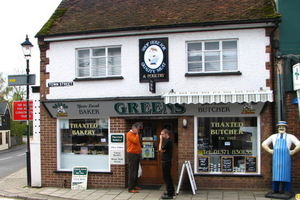 Cute shops at Thaxted