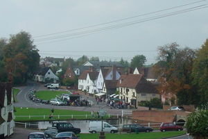 The village green at Finchingfield