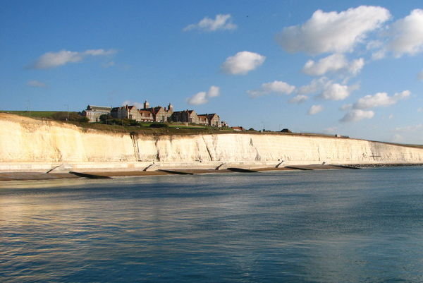 The white cliffs of Brighton
