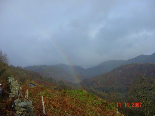 Rainbow from Kirkstone Pass