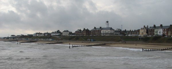 Southwold beaches from the pier