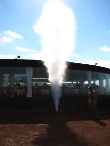 Mini geyser