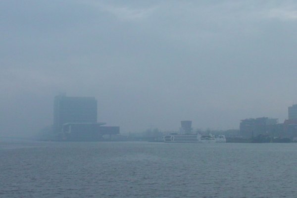 Mist on the Ej Lake